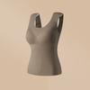 Seamless Shoulder Pad Warm Vest U-neck Underwear for Women Right-angle Shoulder Vest  Body Shaping
