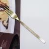 Velo Platinum Titanium Champagne Steak Fork Matte