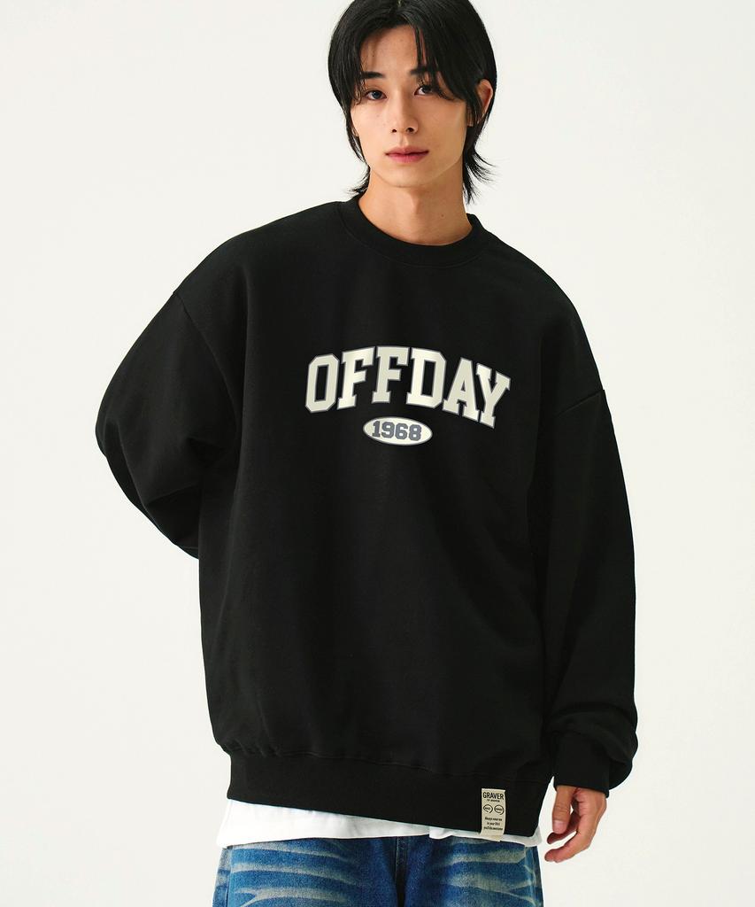 GRAVER [Unisex] 1968 Offday Sweatshirt_4 Colors