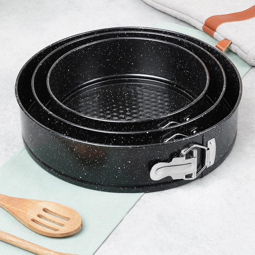 Granite Stretchable Cake Tin 28 / 24 / 20 Cm 3 Pcs.