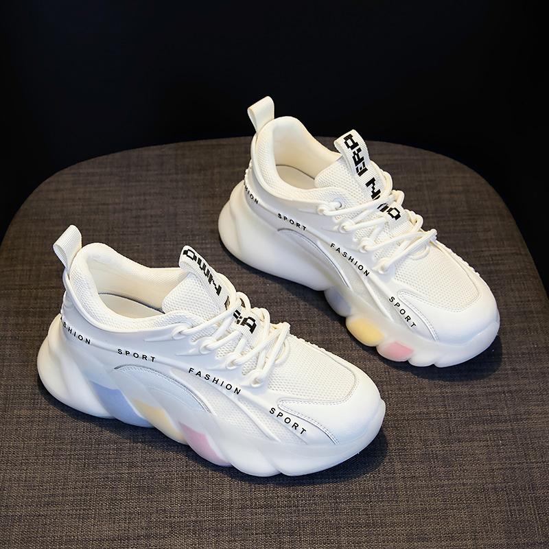 Soft-soled sneakers New autumn dad shoes Casual shoes 35