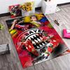Luis Diaz Bayern Football Star Graffiti Print Area Rug Non‑Slip Rectangular Floor Mat Sport Fan Home Decor for Gaming Room Living Bedroom