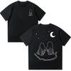 Deftones Rock Band Cotton Tee Deftones Ghosts Cream T-Shirt Hip-hop Rock Women Men Streetwear Fashionable Short-sleeved Clothing