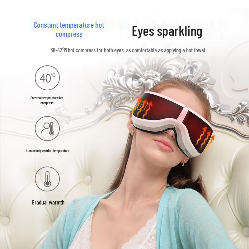 Dis Smart Eye Massager with Hot Compress