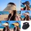 Womens Summer Sun Hat With Large Brim And Uv Block For Outdoor Activities And Travel