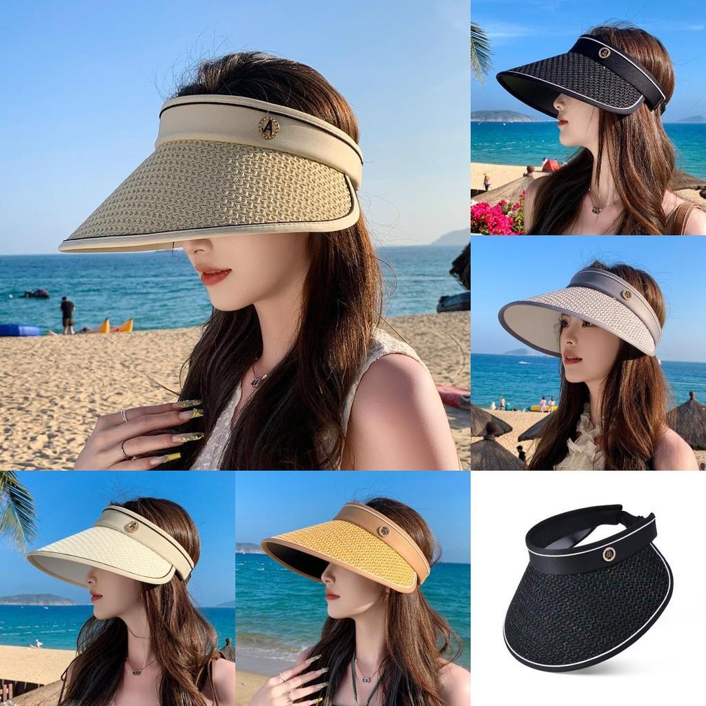 Womens Summer Sun Hat With Large Brim And Uv Block For Outdoor Activities And Travel