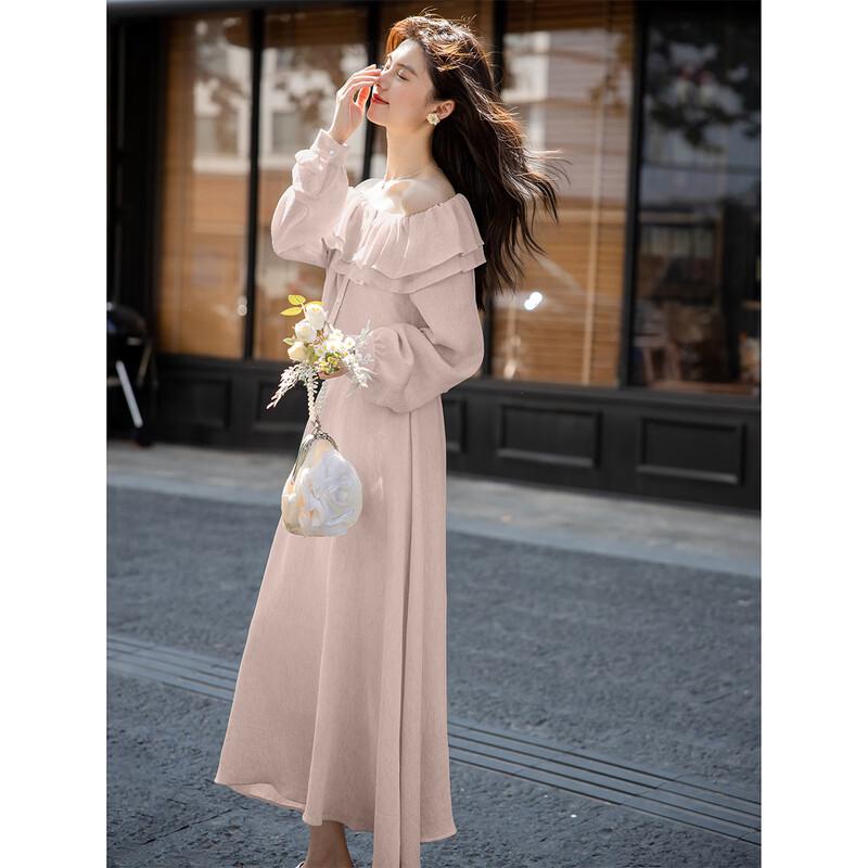 ITISF4 Elegant Ruffle Shirt & Midi Skirt Two-Piece Set