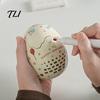Romantic Atmosphere Lamp Ceramic Eggshell Candle Holder for Scented Candles, Candles Thoughtful Birthday Present Container, Minimalist Art Ornament