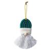 Crocheted Christmas Tree for Home Decor New Year Holiday Sign Knitting Gnome