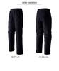 ASAHICHO Thermal Size 12 L GORE-TEX® Pants, Autumn/Winter, Black, 51032,