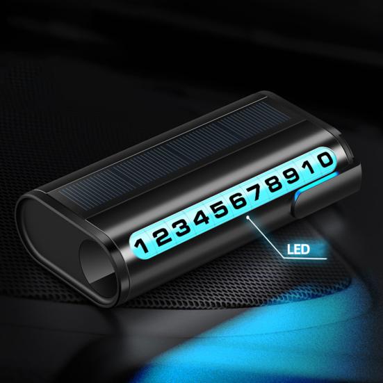 Useful Temporary Parking Sign Glow-in-the-dark Non-fading Keep Contact