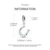 Copper Craft Hollow Lucky Horseshoe Pendant Beads Jewellery Fit Authentic Bracelet Necklace For Women Diy Gift