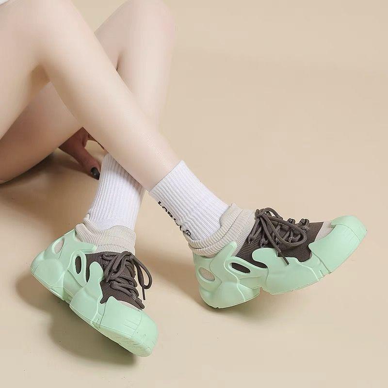 Fashion Summer Comfortable Light New In Woman Footwear Korean Daily Routine Walking Vulcanized Shoe Retro Casual Sports Shoes for Women