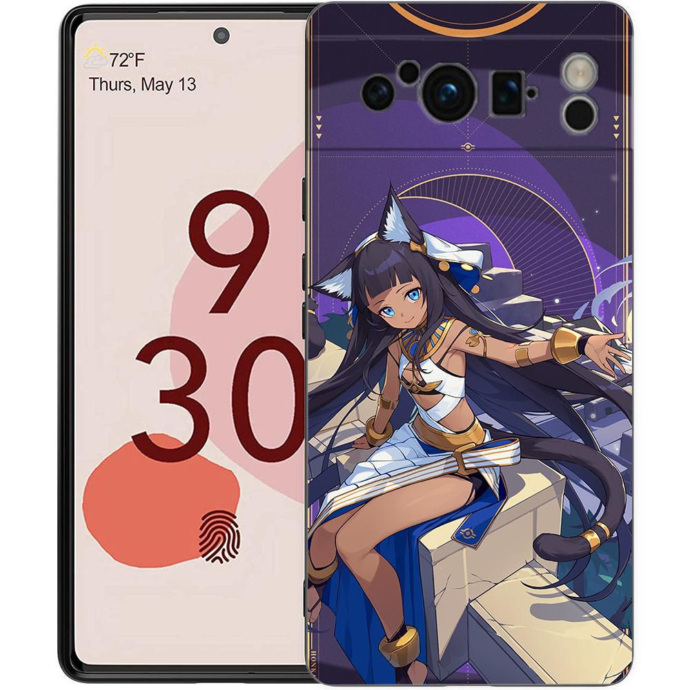 

Чехол для телефона Honkai Impact 3rd Game для Google Pixel 8 A 7 6 Pro 6A 5G, черный, мягкий, противоударный, силиконовый, TPU, чехол Pixel 7 Pro