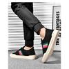 Men's Shoes, Breathable, Knitted, Mesh Shoes, Canvas, Casual Board Shoes, Work Shoes