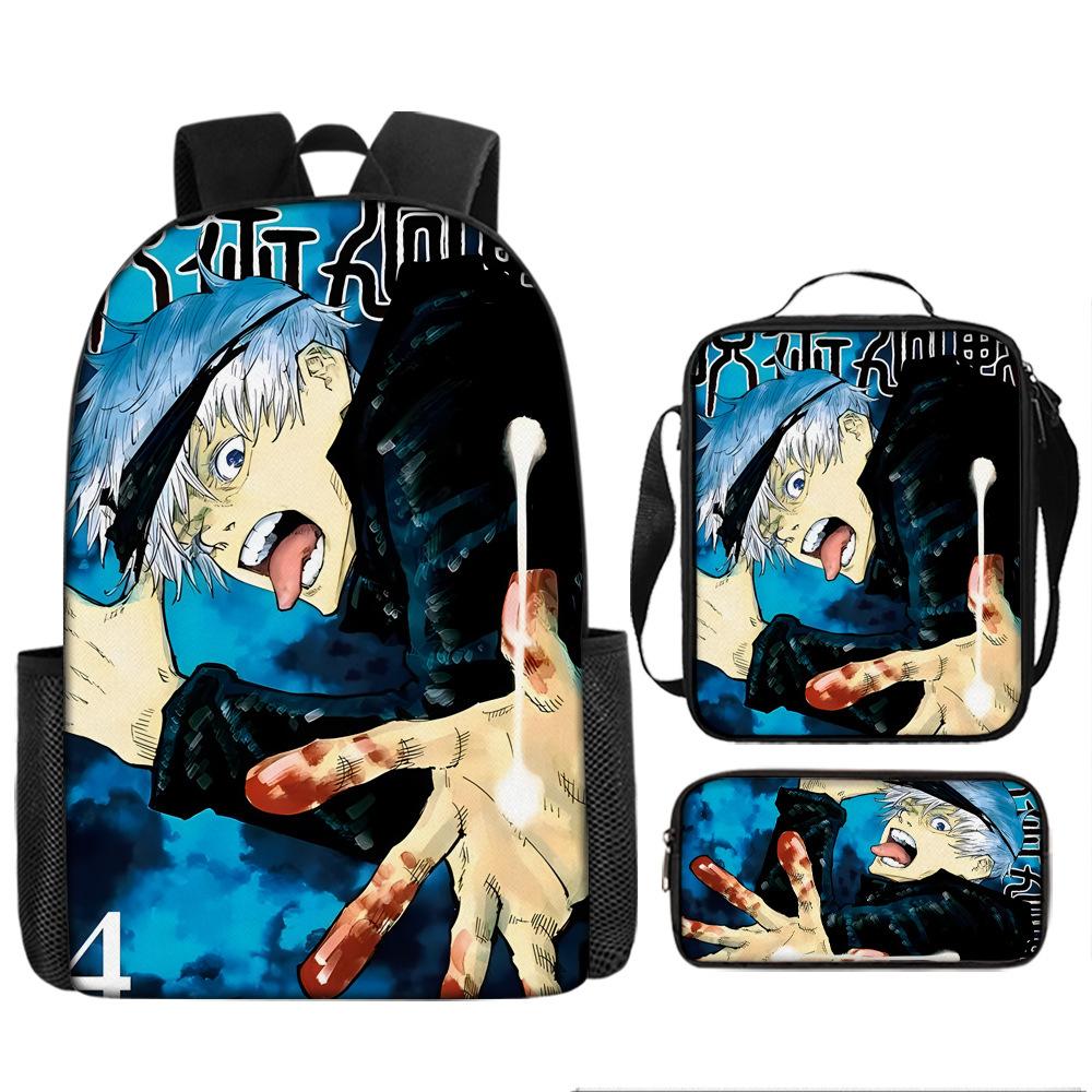 Spell Return to War Backpack Campus Primary and Secondary School Student School Bag Knotweed Yoren Fuhehui Wujo Animation Backpack