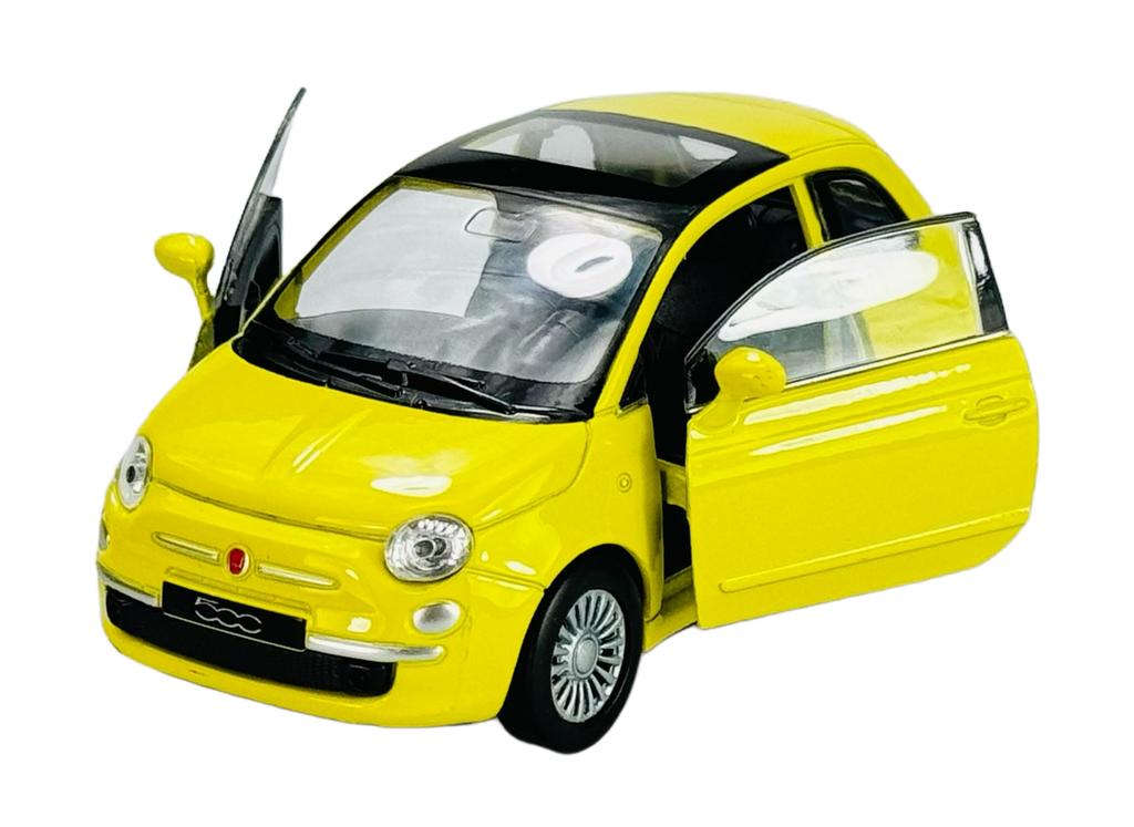 WELLY FIAT 500 ŽLUTÝ 1:34 43605