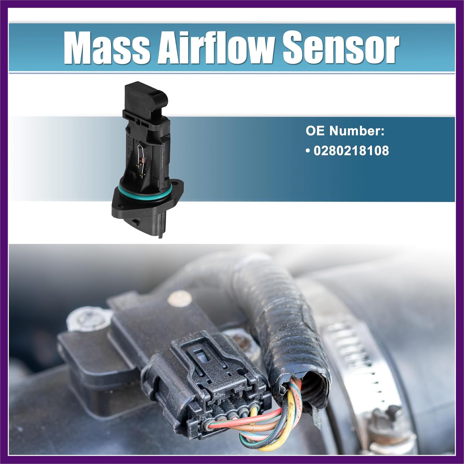 

Car Mass Air Flow Sensor Replacement No.0280218108 for Volvo XC90 2003-2006 Premium Fit Design