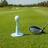 Tee de Golf Réglable Gradué avec Tête Couronnée pour Golfeurs, Practice