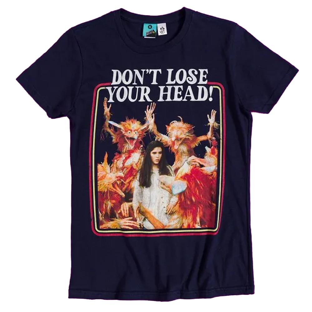 Labyrinth Unisex Adult Chilly Down With The Fire Gang Fitted T-Shirt