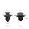 Honda Universal Fit 180pcs Decorative Clip Bumper Push Pin Fastener, Hood Retainer, Door Panel.