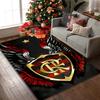[1pc Rangers FC Office Chair Carpet] Digital Printed Area Rug for Home & Game Room Use, Soft Indoor Sofa Chair Mat