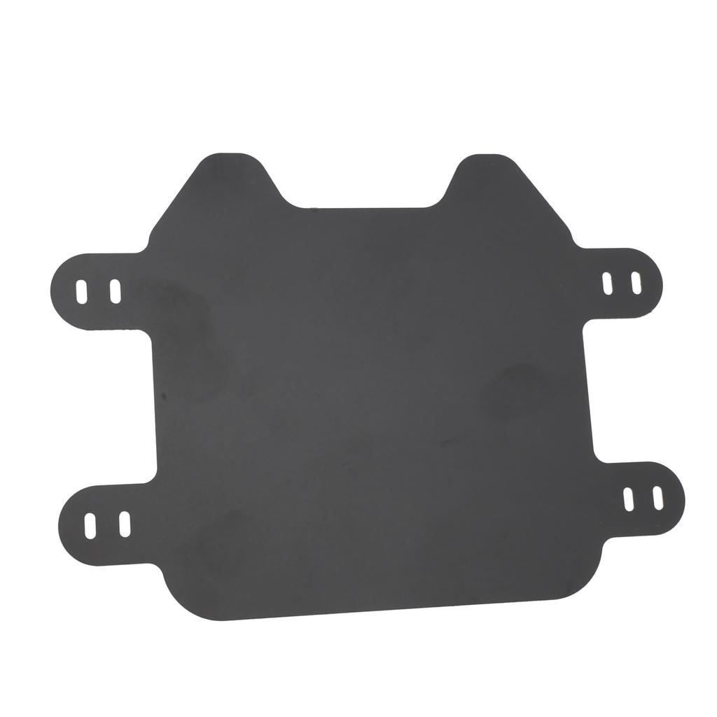 Motorcycle Front Number Plate Matte Black Easy To Install License Plate Replacement for SUR‑RON Light Bee Light S X