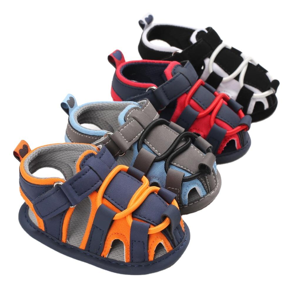 2026 LY New Fashion Flannel Upper Print Cotton Fabric Outdoor Prewalk Unisex Crib Baby Sandals Slippers EVA Midsole Breathable