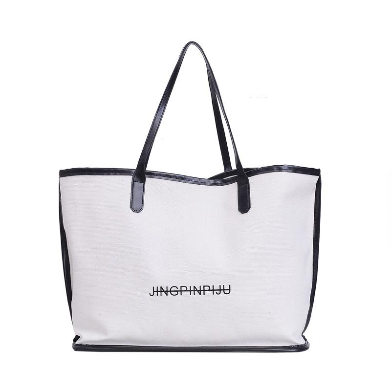 The Small and Fresh Large-capacity Handbag Is Simple and Open