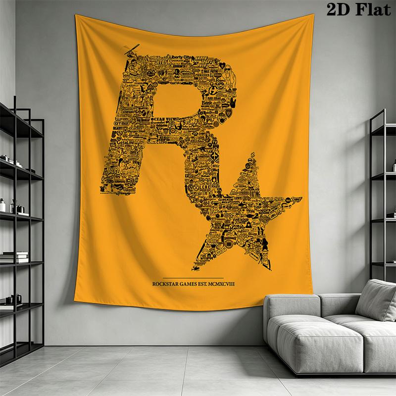 Grand Theft Auto V Cover Artwork Bedding 1 Duvet Cover 2 Pillowcase Without Core Soft And Comfortable Christmas Birthday Gift Bedding Set