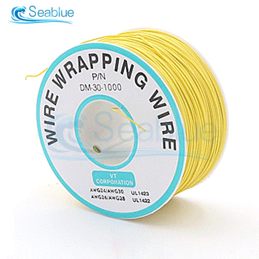 250m sârmă de înfășurare 30AWG placată cu cupru B-30-1000 cablu placa de test jumper izolație conector conductor electronic