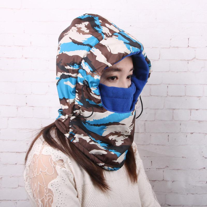 Winter windproof and warm ear protection cycling hat outdoor waterproof hat hiking hiking fleece men's and women's hats
