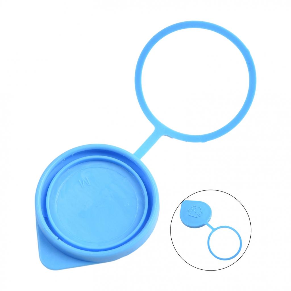 Washer Reservoir Cap Blue Fluid Reservoir Tank Tank Bottle Cover Wiper Washer