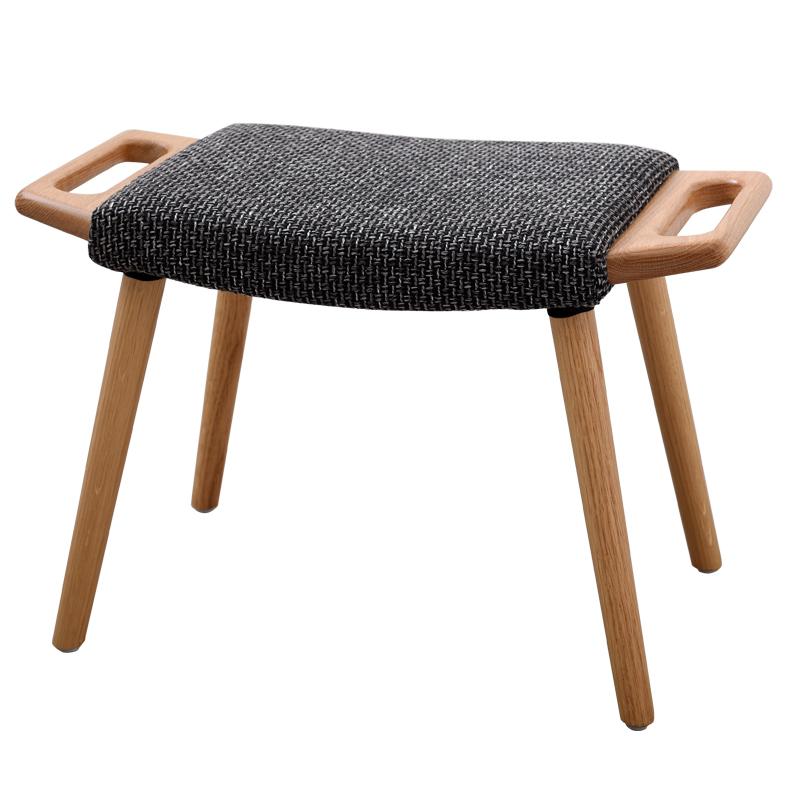 Nordic Solid Wood Shoe Bench High-Load Footrest Versatile Comfortable Vanity Stool Portable Sofa Stool with Handle