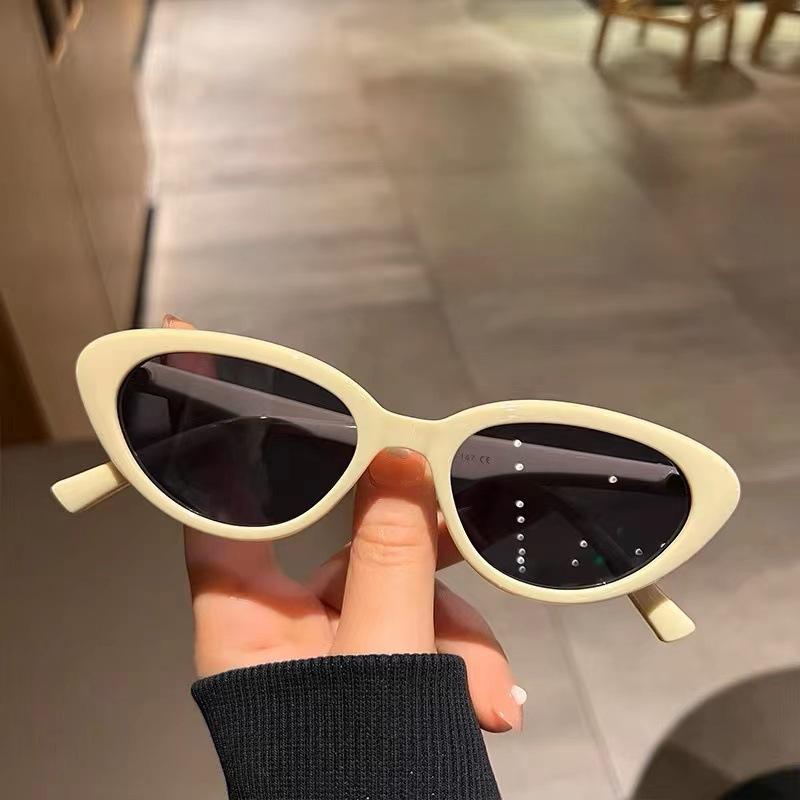 Fashion Sunglasses Unique Oval Sun Glasses Women Goggle Shades Mirror Colorful Y2K Vintage Korean Fashion Trend Jewelry