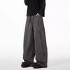 Women's Black Gothic Striped Long Pants Baggy Sweatpants Harajuku Y2k Vintage Oversize Trousers Clothes