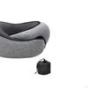 Airplane Travel Pillow Headrest Ergonomic Breathable Foldable U Shaped Soft Neck Support
