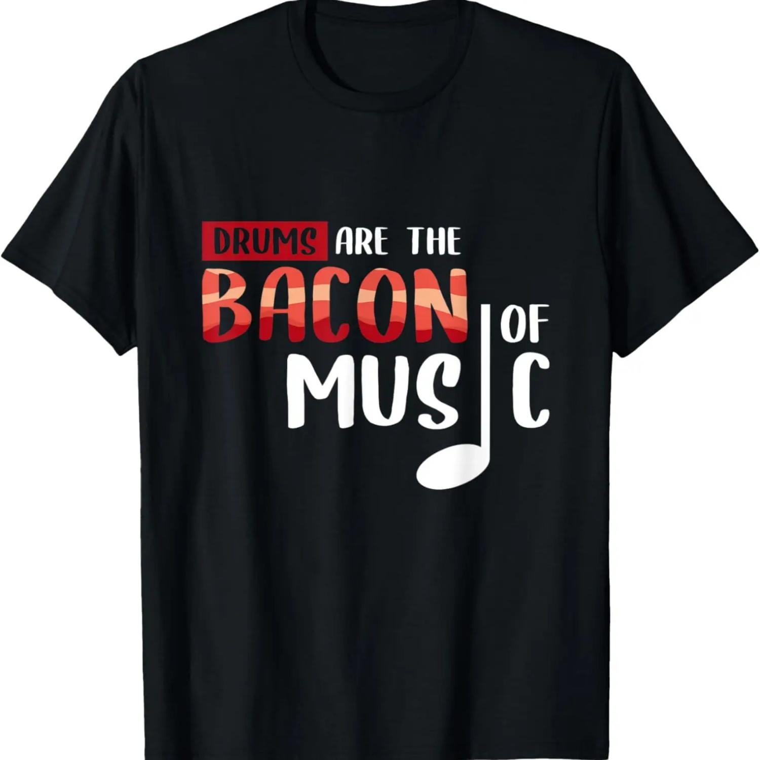 Funny Rocking Rabbit - Rabbit Playing The Drums T-Shirt S