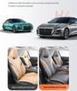 Universal Leather Car Seat Cushion for Hongqi H6 - New Model for All Seasons