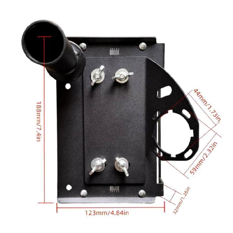 Angles Grinders Stand Grinders Holder Cutter Support Tool Angles Grinders Holder Bracket for Tile 45° Chamfer Cutting