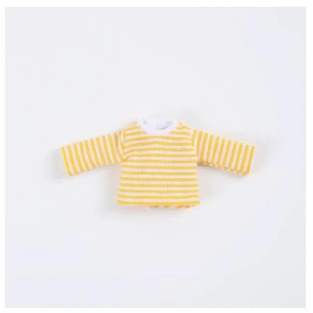 Handmade Doll Knitted Sweater Cardigans Multicolored Mini Casual Clothes Kids DIY Gift Toys for 1/11 1/12 Dolls For OB11 Dolls