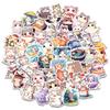 50 Cute Cat Diaries Japanese Cute Cartoon Graffiti Stickers Cute Pet Cat Life Daily Stickers