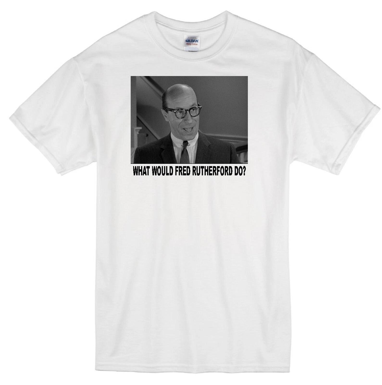 FRED RUTHERFORD WWD? RICHARD DEACON LEAVE IT TO BEAVER RETRO TV WHITE T-shirt 2XL