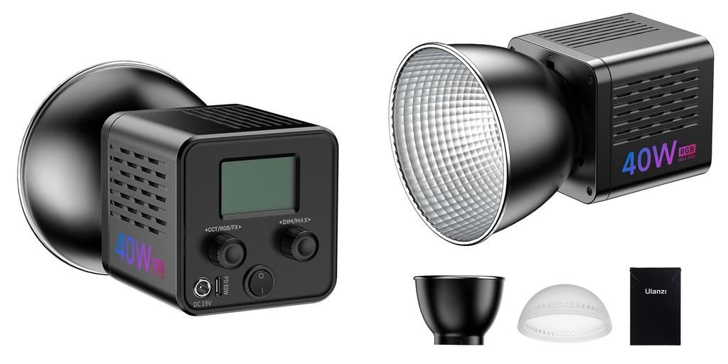 Ulanzi Lampa LED 40W - RGB, WB (2500 K - 6500 K)