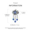 Blue Lotus Hollowed-Out Beads Copper Original Beads Fit Originalcharms Bracelet Beads Jewelry Gifts For Women