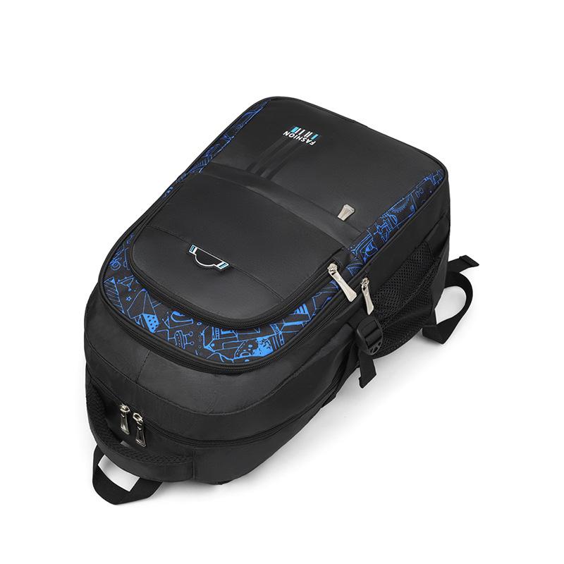 Men's backpack 2025 new model, large capacity, lightweight and burden-reducing backpack for high school, junior high school