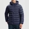 European and American Men's Cotton-padded Casual Sports Jacket Cold-proof High-end Cotton-padded Clothing Hooded Cotton-padded Jacket Men's Clothing