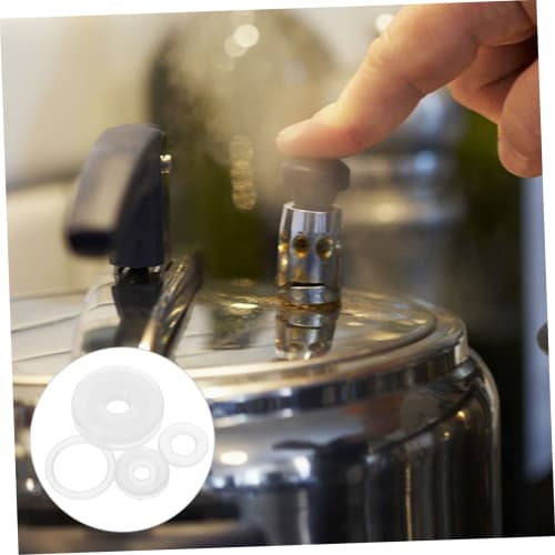 CAXUSD 12-Piece Pressure Cooker Accessories, Pot Lid Gaskets, Pressure King Pro Parts, Pressure Cooker Valve Gaskets, Pressure Cooker Parts, Silicone