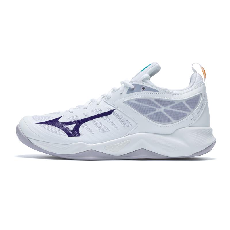 Mizuno Wave Dimension White Violet Indigo Women Sneakers Camellia-Rose V1GC224020