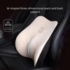 Icaroom headrest lumbar support seat next pillow universal car headrest lumbar pad lumbar support cushion for all seasons